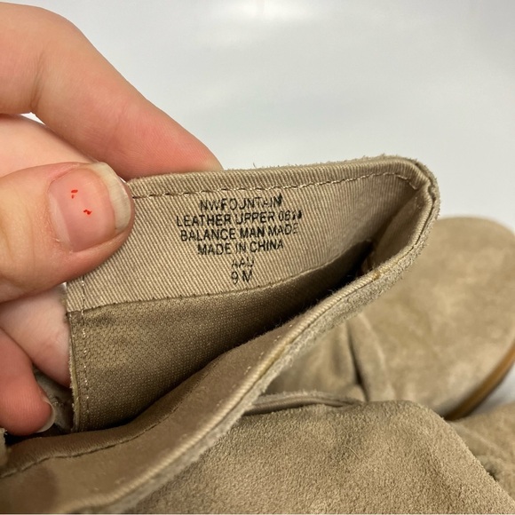 Nine West tan suede leather boots size 9 - Picture 8 of 8